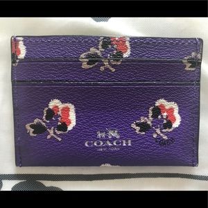 Coach Card Holder